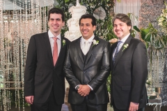 Victor, Daniell e Bosco Filho Rios