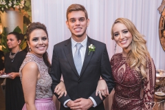 Virgínia Fontenele, Walter Ramos e Lílian Fontenele