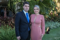 Fábio Arruda e Marcela Maia