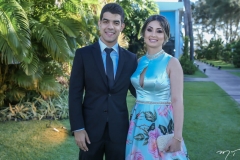 Florêncio Neto e Bruna Carvalho