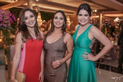 Liana Costa, Maria Clara Fernandes e Aline Diógenes