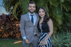 Márcio Guanabara e Letícia Araújo