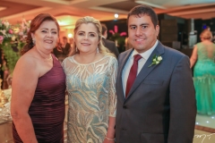 Márcia e Jaqueline Guanabara e Paulo Aragão