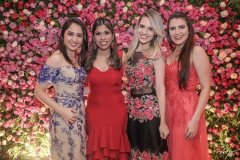 Priscila Aguiar, Sônia Araújo, Iana Lara e Mariana Studart