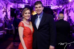 Adriana Frota e Eduardo Braga