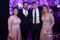 Ana Júlia Meira, Luís Felipe Fernandes, Lucas Braga e Cristiane Fernandes
