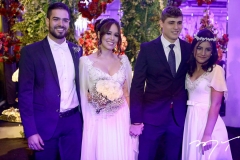 André e Larissa Wanderley, Lucas Braga e Amanda Meira