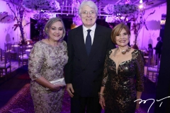 Cecília Nóbrega, Dudu Vidal e Celene Gurgel