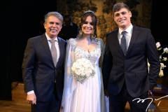 Costa Neto, Larissa Wanderley e Lucas Braga