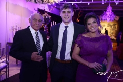 Edmar Moreira, Lucas Braga e Carla Moreira