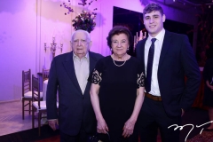 José Pompeu, Maria e Lucas Braga