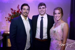 Léo Soares, Lucas Braga e Alana Soares