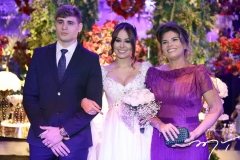 Lucas Braga, Larissa Wanderley e Karla Moreira