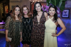Cristina Tavares, Wládia Maslowa, Nara Arruda e Jéssyca Cruz