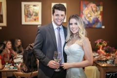 Eduardo Ibraim e Laura Alencar