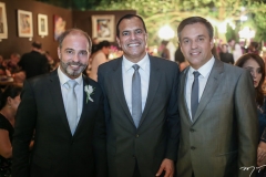 Marcus Novais, Antônio Carlos Pereira e Fernando Novais