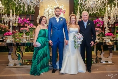 Eliana Radesco, Bruno Moreno, Márcia Beretta e Gilberto Radesco