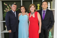 Elivaldo Batista, Francisca Nascimento, Rafaela Porto e João Marques