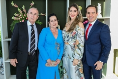 Flávio, Dora, Juliana e Bruno Nogueira