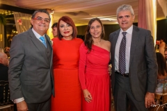 Helder e Cristina Moreno, Gislayne e Fernando Diógenes