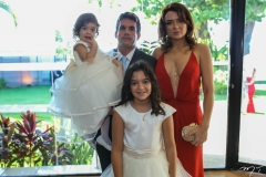 Júlia, Everton, Letícia e Mariana Bandeira