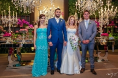 Larissa Amorim, Bruno Moreno, Márcia Beretta e Fernando Diógenes