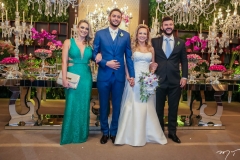 Natália Araújo, Bruno Moreno, Márcia Beretta e Luis Felipe Back