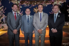 Cid Gomes, Roberto Cláudio, Camilo Santana e Júlio Ventura