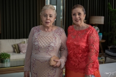 Eudinha Palacio e Sylvia Moisés