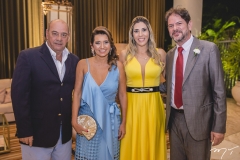 Fernando Travessoni, Márcia Travessoni, Maria Célia e Cid Gomes