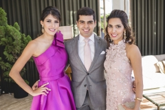 Flávia Laprovitera, Pedro Garcia e Carla Laprovitera