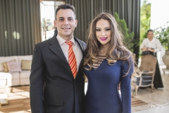 Flávio Feitosa e Aryana Vasconcelos