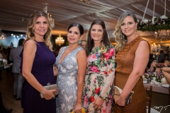Geórgia Saboya, Maria Lúcia Negrão, Liliana Farias e Aléxia Fontes