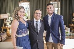 Jéssica Varela, Benedito Simões e Bruno Taffy