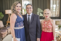 Jéssica Varela, Benedito Simões e Consuelo Aguiar