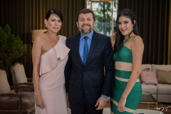 Luciana Sousa, Élcio Batista e Márcia Fujita