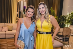 Márcia Travessoni e Maria Célia Gomes