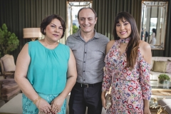 Renilda, Wladimir e Tainá Barsi