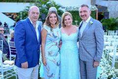 Fernando e Márcia Travessoni, Natércia Rios e Artur Bruno