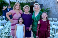 Giovanna, Gisela Vieira, Consuelo Dias Branco, Graça da Escóssia e Giuliana Vieira