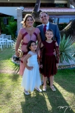 Giovanna, Gisela, Herbert e Giulia Vieira