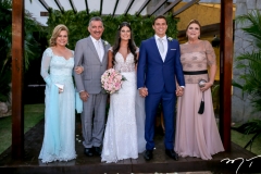 Natércia Rios, Artur Bruno, Mayara Rios, Daniel e Zoia Ayres