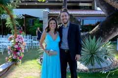 Nicole Vasconcelos e Lucas Saboya