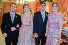 André Farias, Sofia Sampaio, Diego Almeida e Camila Rabelo