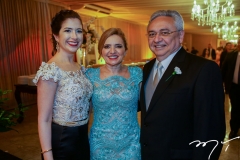 Jordana Sales, Lúcia e Paulo Albuquerque