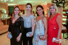 Rebeca Aguiar, Jordania Sales, Daniele Moura e Aila Martins
