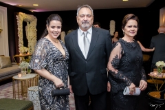 Sabrina Damasceno, Joaquim Gomes e Ana Vládia Damasceno