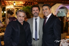 Lino Villaventura, Pedro Viriato e Luís Eduardo Morais