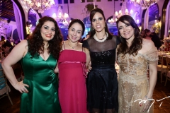 Luciana Metran, Renata Bezerra, Raquel Carvalho e Roberta Neves