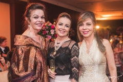 Gláucia Andrade, Valéria Andrade e Venusa Ribeiro